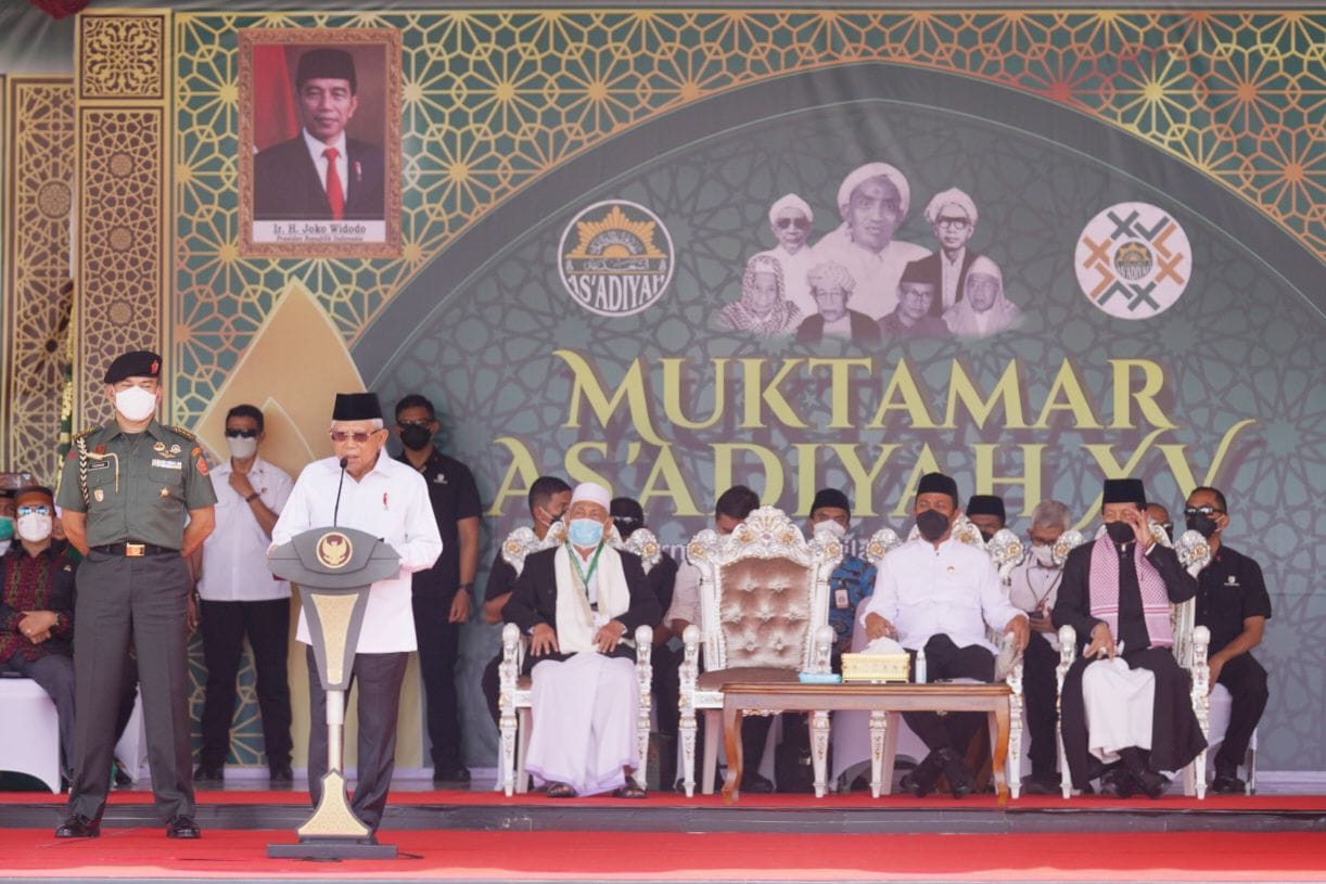 Dampingi Wapres Buka Muktamar As